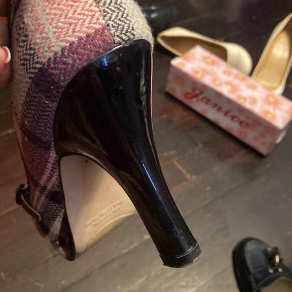 Madden Girl - Purple Mutli peep toe platform heels - Picture 8 of 13